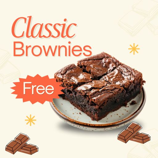 Buy 1 Honey Toast & Get Classic Brownie Free